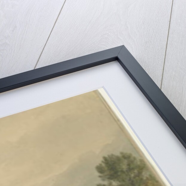 Lichfield Cathedral - South West View: water colour painting, 1813 by John Chessell Buckler