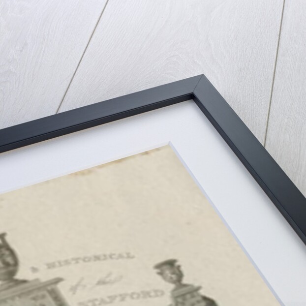 Lichfield Cathedral - South West View: engraving, nd [c 1820] by James Storer