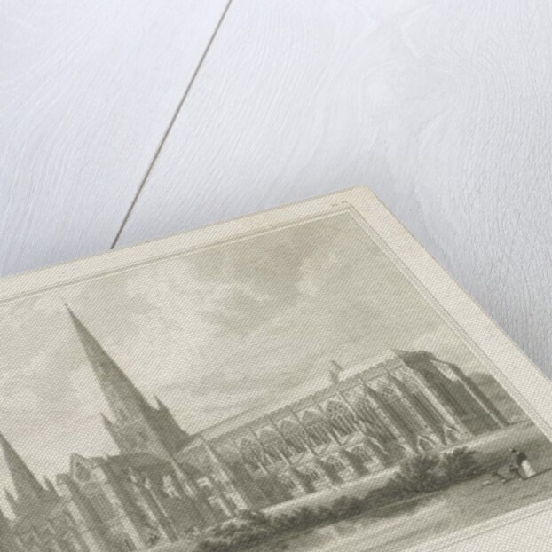 Lichfield Cathedral - South East View by John Britton