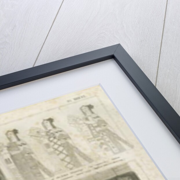 Elford Church - 'The Stanley Monument': engraving, nd [?19th cent] by Stebbing Shaw