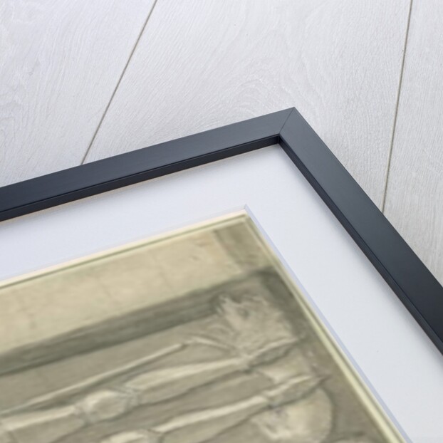 Elford Church: sepia drawing, nd [1762-1802] by Stebbing Shaw