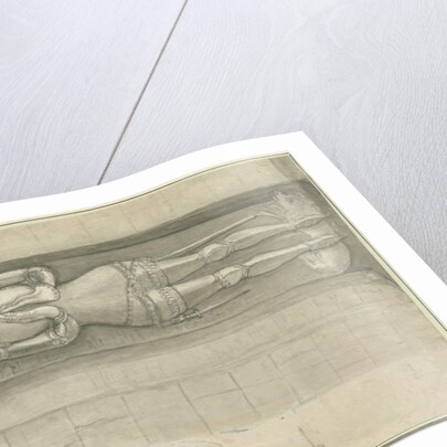 Elford Church: sepia drawing, nd [1762-1802] by Stebbing Shaw