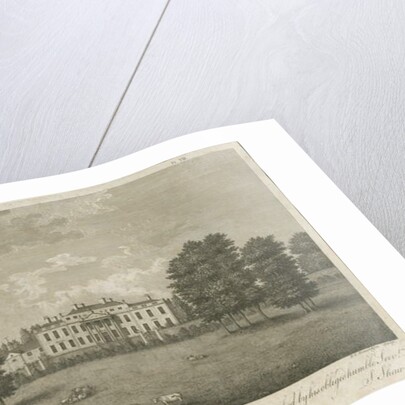 Kings Bromley Hall: engraving, [17]96 by Stebbing Shaw