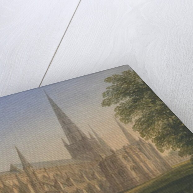Lichfield Cathedral - North East View by John Buckler