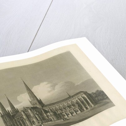 Lichfield Cathedral - South East View by Charles Wild