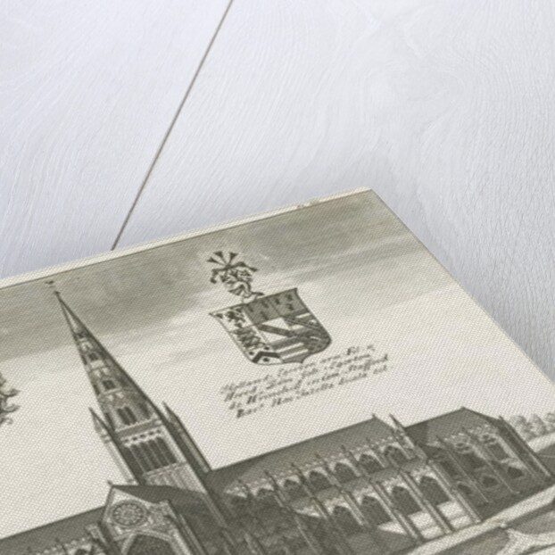 Lichfield Cathedral - South View by School English