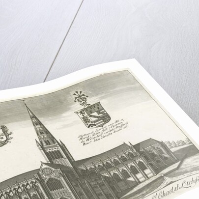 Lichfield Cathedral - South View by School English