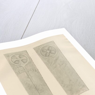 Enville Church - Gravestones by John Chessell Buckler