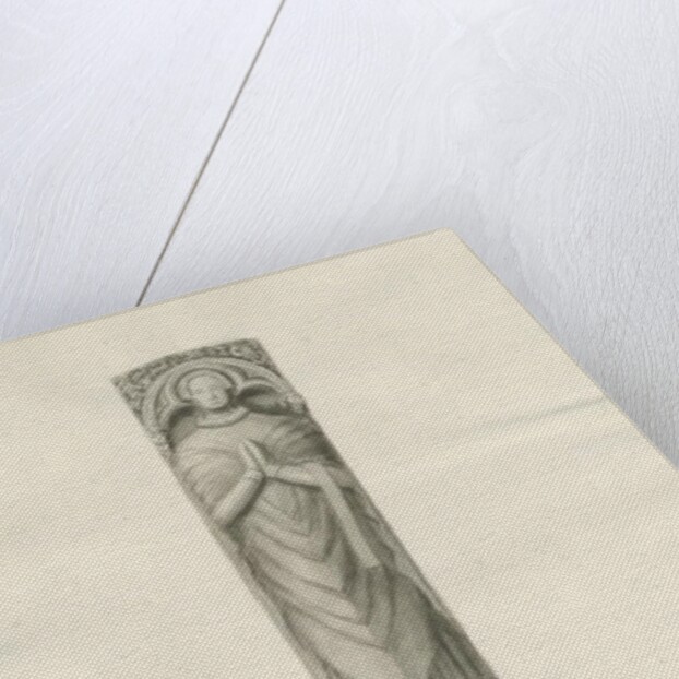 Enville Church - Effigy by John Buckler