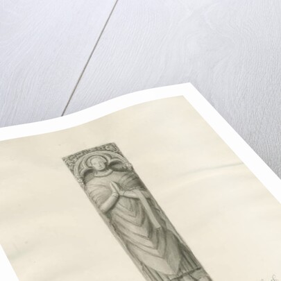 Enville Church - Effigy by John Buckler