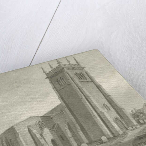 Leek Church by John Buckler