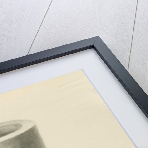 Font in Leek Church by John Buckler