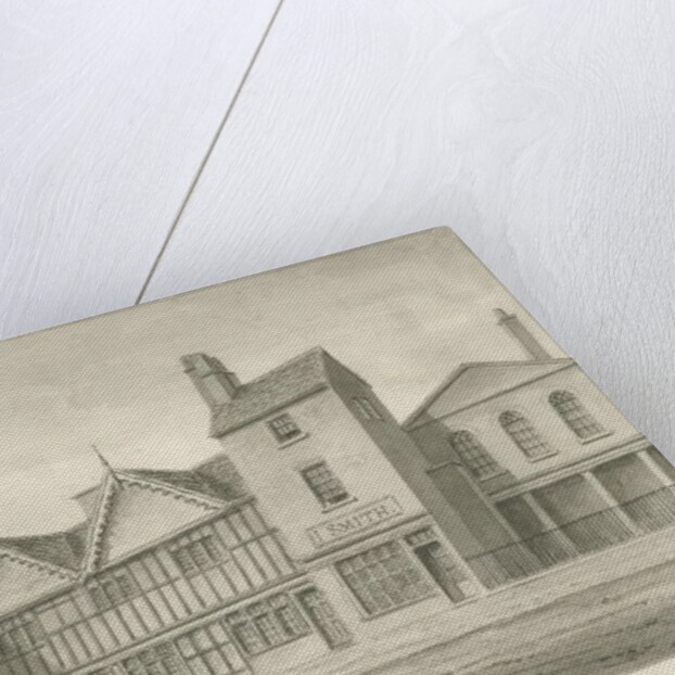 Leek Town - Old Houses by John Buckler