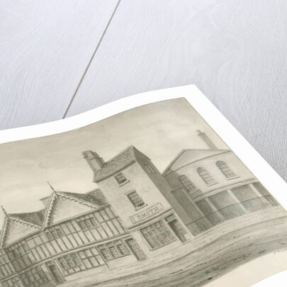 Leek Town - Old Houses by John Buckler