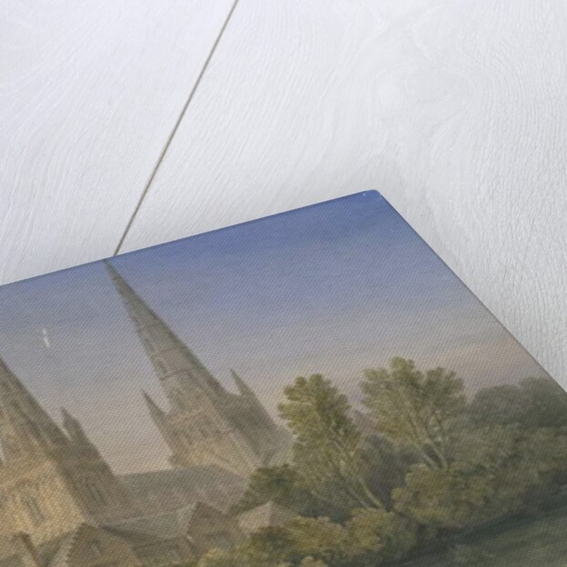 Lichfield Cathedral - South West View by John Buckler