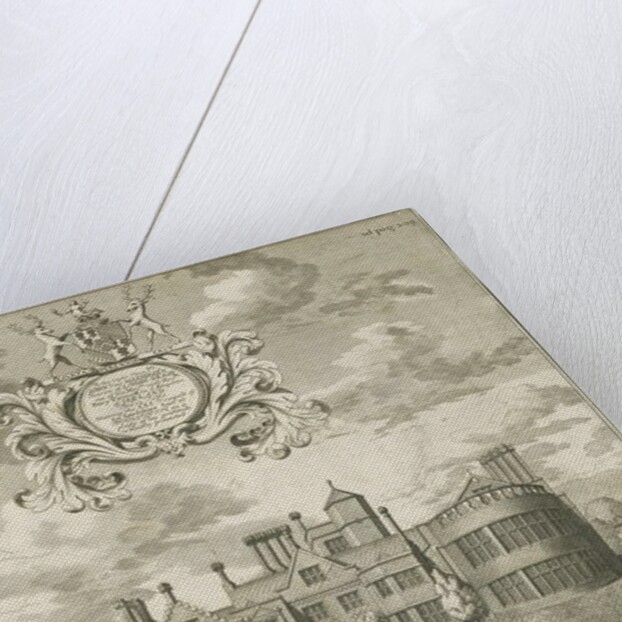 Fisherwick Hall: copper-plate engraving, nd [1653-1686] by Michael Burghers