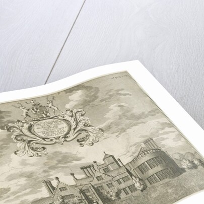 Fisherwick Hall: copper-plate engraving, nd [1653-1686] by Michael Burghers