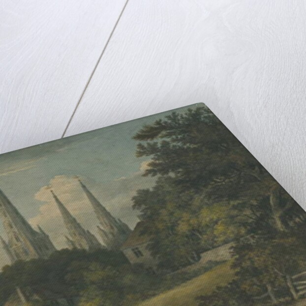 Lichfield Cathedral - North East View by Henry Salt