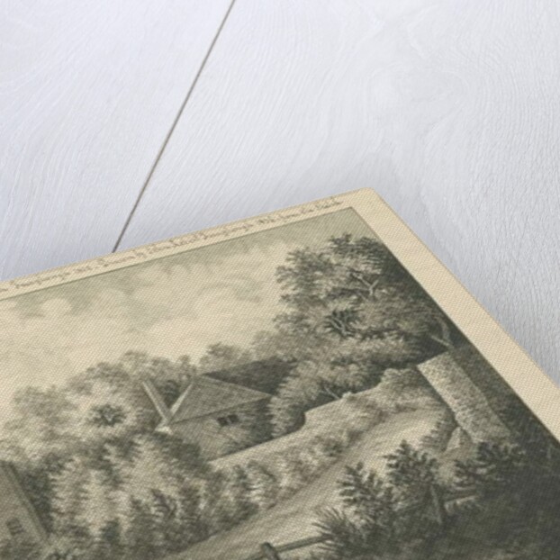 Lichfield Cathedral Close - 'Dr. Falconer's House: pen and ink drawing, 1800 by William Fernyhough