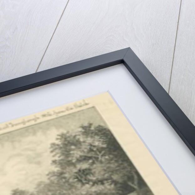 Lichfield Cathedral Close - 'Dr. Falconer's House: pen and ink drawing, 1800 by William Fernyhough