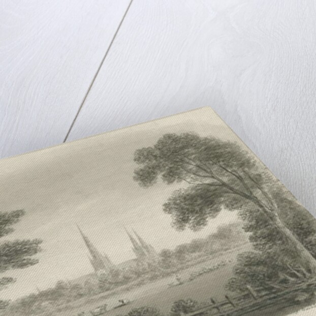 Lichfield Cathedral - North West View by John Buckler