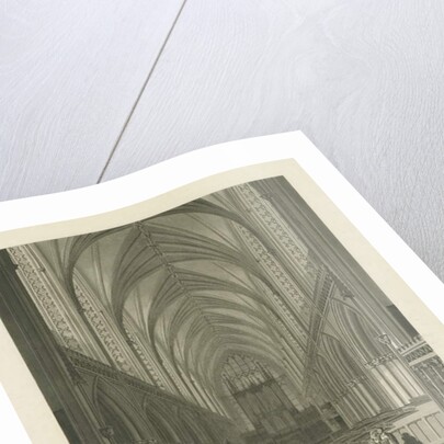 Interior of Lichfield Cathedral by Charles Wild