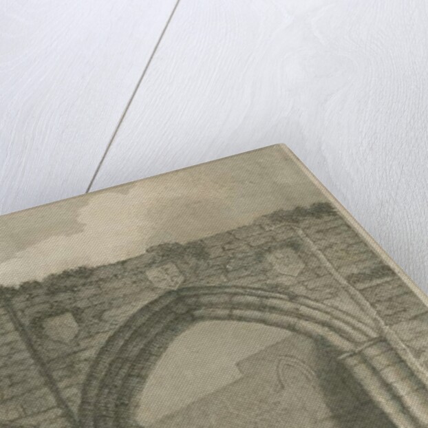 Lichfield - Ancient West Gate of The Close: engraving, nd [c 1805] by School English