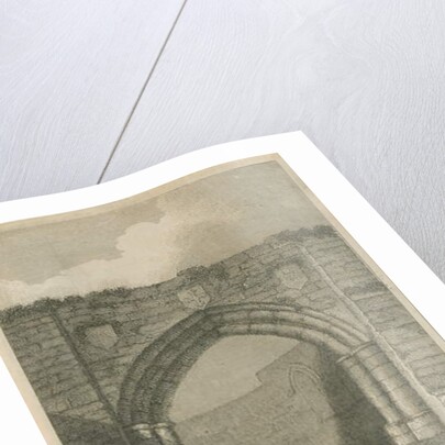 Lichfield - Ancient West Gate of The Close: engraving, nd [c 1805] by School English