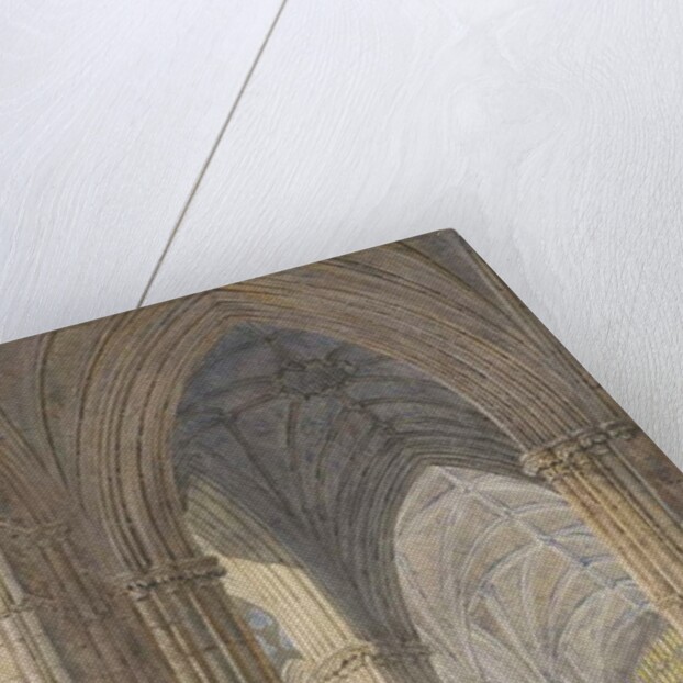 Interior of Lichfield Cathedral - North Transept by Allen Edward Everitt