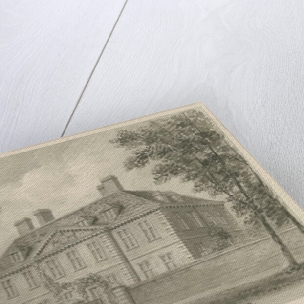 Lichfield - Bishop's Palace in The Close by John Buckler