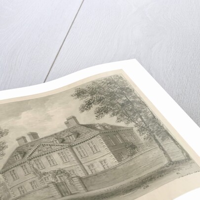 Lichfield - Bishop's Palace in The Close by John Buckler