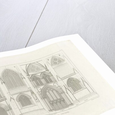 Interior of Lichfield Cathedral - Nave and Choir by John Britton