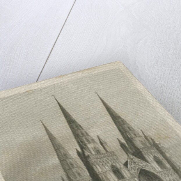 Lichfield Cathedral - West Front by Robert Garland