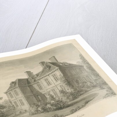 Lichfield - Bishop's Palace in The Close by John Buckler