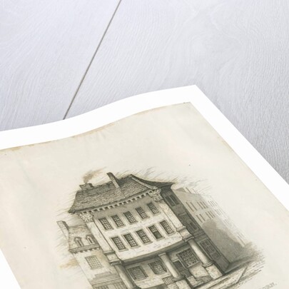 Lichfield - Birth-place of Dr. Johnson: engraving, nd [c 1831] by Thomas George Lomax