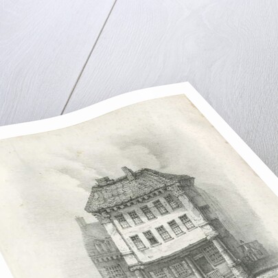 Lichfield - Birth-place of Dr. Johnson: lithograph, nd [19th cent] by School English