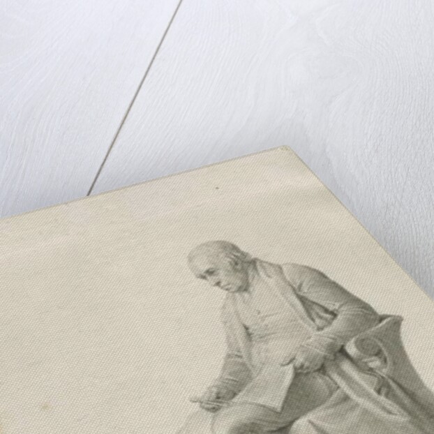 Handsworth - Monument of James Watt: stipple engraving, nd [?19th cent] by Henry Adlard