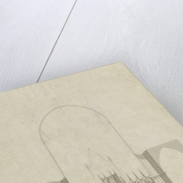 Interior of Lichfield Cathedral - Entrance from Choir to Nave by James Wyatt