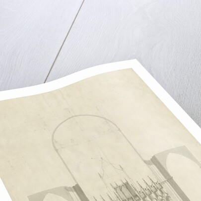 Interior of Lichfield Cathedral - Entrance from Choir to Nave by James Wyatt