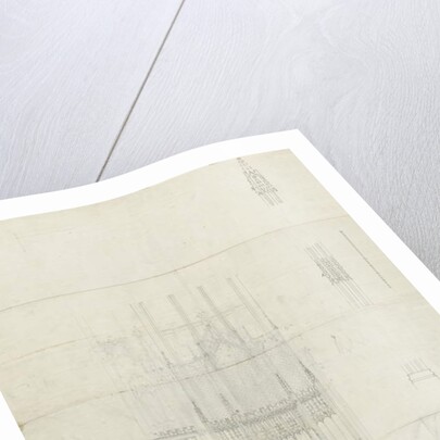 Interior of Lichfield Cathedral - Reredos to Altar by School English