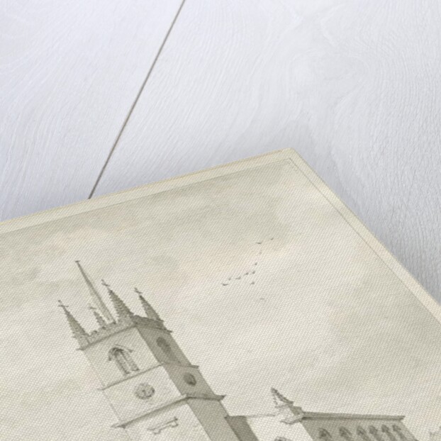 Hanley Church by Thomas Peploe Wood