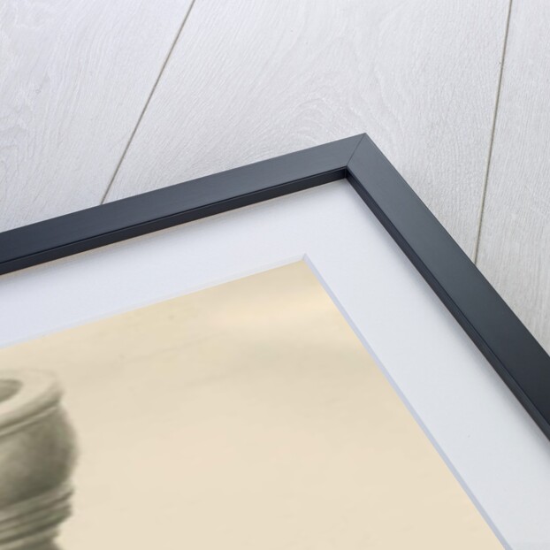 Lichfield - Font in St. Mary's Church by John Buckler