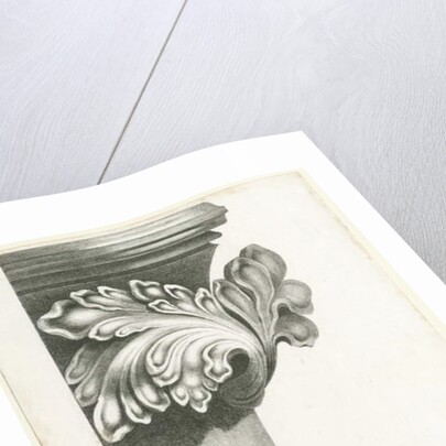 Interior of Lichfield Cathedral - Carved foliage: lithograph, nd [?19th cent] by Thomas Witlam Atkinson