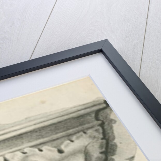 Interior of Lichfield Cathedral - Carved Foliage by Thomas Witlam Atkinson