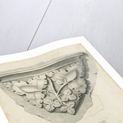 Interior of Lichfield Cathedral - Carved Foliage by Thomas Witlam Atkinson