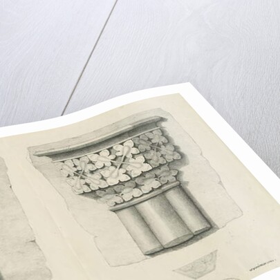 Interior of Lichfield Cathedral - Carved Foliage by School English