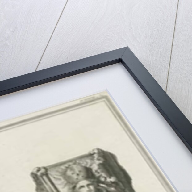 Lichfield Cathedral - Effigies of Walter de Langton and Hugh de Patteshull: engraving by Richard Woollett Basire