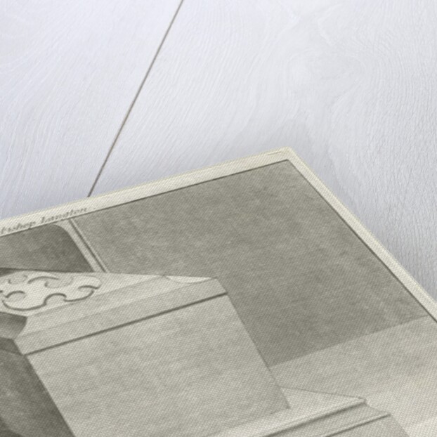 Canterbury Cathedral - Archbishop Langton's tomb chest by School English