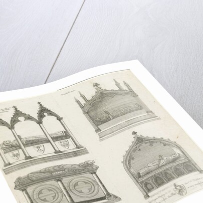 Lichfield Cathedral - Tombs, 10 Dec 1795 by School English