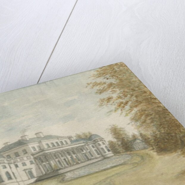 Shugborough Hall: watercolour painting by Stebbing Shaw